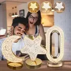 Crystal Table Lamp LED Touch Sensor Dimmable Bedroom Bedside Desk Night Light AU