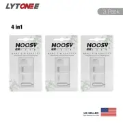 Noosy Sim Card Adapter Kits with Nano Sim Adapter and Micro Sim Adapter