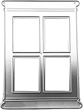 Window Die Cut for Card Making, Window Metal Cutting Dies Congratulations Die Cuts Embossing Stencils Template for DIY Scrap-Booking Decor Wedding Birthday Blessing Card