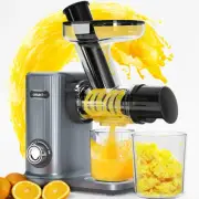 Masticating Cold Press Juicer Machines: Easy Clean Small Mouth Cold Pressed J...