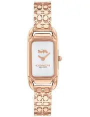[Coach] Cary Stainless Steel Mother Of Pearl Dial Watch in Rose Gold