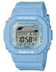 Casio Baby-G Digital G-Lide Blue Tide Graph Watch BLX560-2D BLX-560-2D