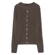 [Aragona] Aragona Button-front Cashmere Cardigan 38 IT BROWN