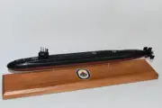 USS Nebraska Big Red SSBN-739 Submarine,Navy,Scale Model,Mahogany,20 inch,Ohio