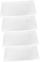 Uonlytech 4Pcs Removable Whiteboard Sticker for Walls Portable Dry Erase Sheets for Drawing Office Use Innovative Electrostatic Adhesion Easy to Remove Reuse