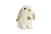 Aurora - Miyoni - 11" Lop Eared Rabbit with Tan Ears, White and Tan