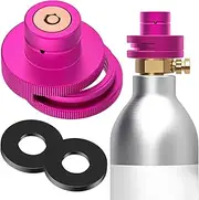 [SI SEN] Quick Adapter, CO2 Quick Adapter, for CO2 Soda Compatible with Duo/Terra/E-Terra/Art/Crystal 3.0/Gaia Sparkling Water Heater, Sodastream Adapter TR21-4 Trapezoidal Thread Cylinder 60L