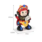Supperstore Electric Dancing Face Changing Robot Doll Automatic Face Changing Doll Music Electric Toy