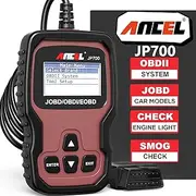 ANCEL JP700 JOBD OBD2 Japanese Car Scanner, JDM Automotive Code Reader Check Engine Light OBDII Diagnostic Scan Tool Fits for Toyota Nissan Honda Mazda Subaru Vehicle Diagnosis