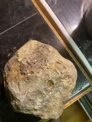 Achondrite Meteor, Magnetic, With Fusion Crust 7257.5 Grams