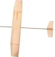 Totority Unfinished Wooden Plane Toy DIY Paint Plane Craft 3D Airplane Make Your Own Wood Airplane Model for Kids Handicraft School Art Projects Carnival Party