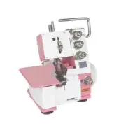 Small Sewing Machine for Home Use 4 Threads Overlock Sewing Machine with Light
