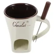 Chocolate Melting Supplies Compact Pot Personal Cup Mini Fondue Maker