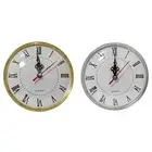 Replace Broken Clock with Stylish Roman Numeral Quartz Clock Insert Gold/Silver