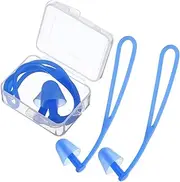 FOMIYES Silicone Swimming Ear Plugs Noise Reduction Diving Ear Plugs for Swimming Diving