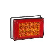 Narva LED Rear Direction Indicator w/ Retrofit Gasket & 0.5m Hard-Wired Cable