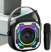 Portable Speaker with Microphone - Kids' Karaoke Machines with Mic | Outdoor Boombox, Handheld Small Subwoofer, Singing Devices for All Smartphones