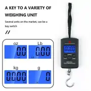 40KG Digital Handheld Scale Hanging Hook Luggage Scales Weighing Scale