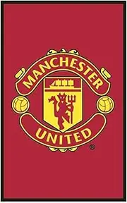 Manchester United FC Rug (UK Size: One Size) (Red)