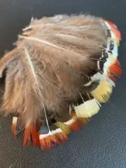 50pcs Fly Tying Natural Mix Amherst Pheasant Feathers DIY Craft Fly Fishing
