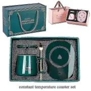 Coffee Mug Warmer Pad Cup Heater Coaster Constant Temperature Heating Usb Electric Mug Mat Set Milk Tea Water Home Office Gift White Pad (No Cup)