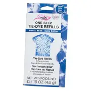 Tulip One-Step Tie-Dye Kit Dye Refill Packs Royal Blue