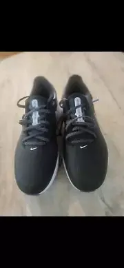 Size 10.5 Nike React Golf Shoes Men's Black New No Box