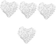 Yardwe 4sets Dewdrop Simulation Phone Case Stickers DIY Decorative Accessories for Craft Making 700pcs*4