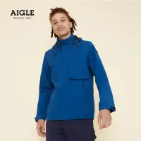 在飛比找momo購物網優惠-【AIGLE】AIGLEMOI JKT M 男 防水透氣外套