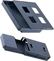 OHPHCALL 2Pcs Under Desk Storage Tray Drawer Type Organizer for Stationery and Cables Construction Space Saving for Office and Home