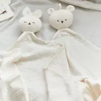 在飛比找momo購物網優惠-【Hello HiZoo】多功能純棉三層紗安撫毯(浴巾/紗布
