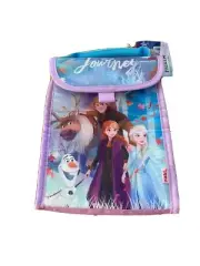 Disney Frozen Zak Foldable Insulated Lunch Bag. Elsa Anna Christoff Olaf Sven