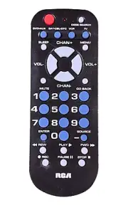 RCA Universal Remote Control For RCA DVD TV (RCR503BZ RCR503BR RCR503BE) NEW