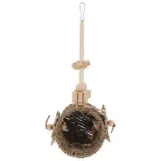 Cockatiel Chewing Toys Bird Cages for Parakeets Love Birds Accessories Parrot