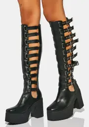 [Lamoda] Immortality Knee High Platform Boots