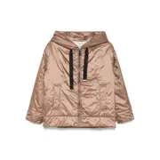 [Max Mara The Cube] Max Mara The Cube Zip-up Bomber Jacket 38 IT BROWN
