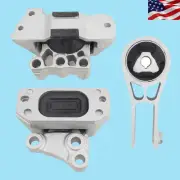 3PCS For Jeep Compass L4-2.4L 144cid Engine Mounts Transmission Mount Set (for: Jeep)