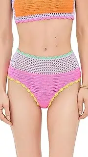 [Beach Riot] Women's Brinley Bottom, Technicolor Rays, Large