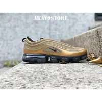 在飛比找蝦皮商城優惠-NIKE AIR VAPORMAX 97 GOLD 金彈【A