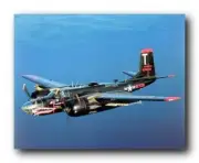A-26 Invader Bomber WWII Vintage Aviation Aircraft Wall Decor Art Print (16x20)