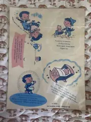 Vintage 1959 Nursery Baby Decals 4 Sheets peterson baby products