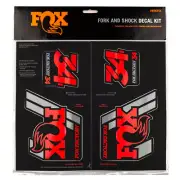 FOX MTB Fork Decal Kit Heritage Stickers (Red - Genuine & Sealed)