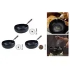Iron Wok Hand Hammered No Coating Frying Pan for Restaurant Home Kitchen
