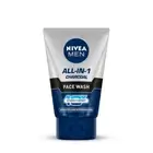 NIVEA MEN Face Wash, All In 1 Charcoal, To Detoxify & Refresh Skin,Free shipping