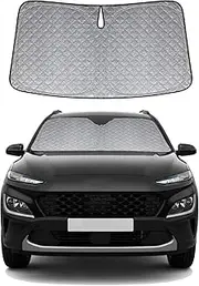 OTTO SHADES 6 Layers Thick WindScreen Sunshade for Hyundai Kona 2023-2025 Certified Foldable Windshield Sun Visor Proven to Block 99% UV Rays Heat Shield Cover Keeps Car Cool