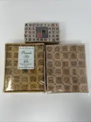 DOTS Rubber Stamp Lot new and used ABC, multipurpose, teacher tools, holiday Set