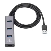 Hub21 High Speed USB 3.0 to 4 Ports USB 3.0 Hub Adapter 1M