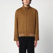 [Burberry] Cashmere Harrington Jacket 52 IT Brown