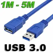 SuperSpeed USB 3.0 Cable Male to Female Data Extension Charge Cord For Laptop PC