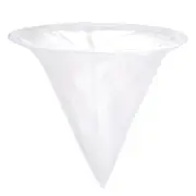 300 Mesh Paint Filter Bag 9.8" Dia Cone Shape Nylon Strainer for Filtering